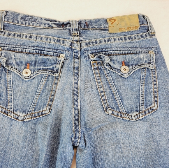 Big Star Women's Pioneer Boot Cut Jeans Flap pockets - Picture 2 of 6